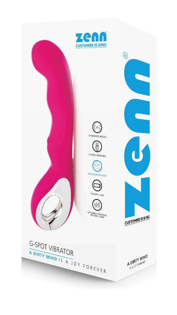 Vibratore stimolatore PUNTO G rigido con onde stimolanti
